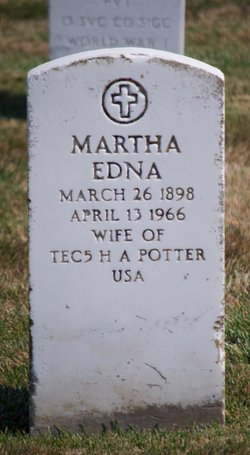 Martha Edna <I>Stanley</I> Paden Price Davis Sullivan Murray Potter 