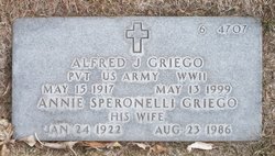 PVT Alfred J Griego 