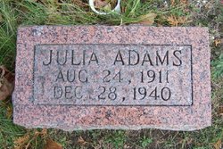 Lettie Julia <I>McLouth</I> Adams 