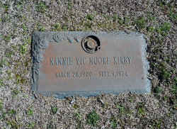 Nannie Vic <I>Moore</I> Kirby 