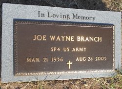 Joe Wayne “JW” Branch 