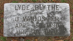 Lyde <I>Blythe</I> Doster 