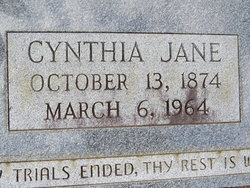 Cynthia Jane <I>Chandler</I> Adams 