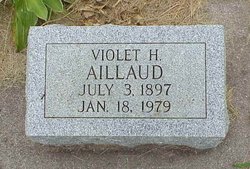 Violet Hazel <I>Wilson</I> Aillaud 