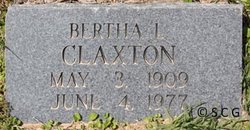Bertha Lorene Claxton 