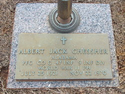 PFC Albert Jack Chessher 