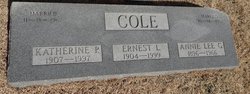 Ernest Lee Cole 