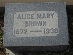 Alice Mary Brown 