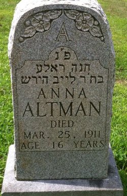Anna “Annie” Altman 