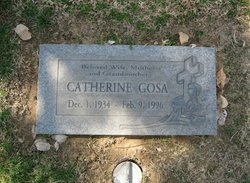 Catherine M <I>Madison</I> Gosa 