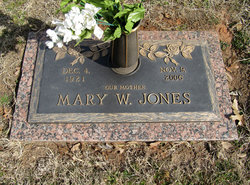 Mary Wilma <I>Walden</I> Anderson Jones 