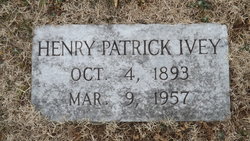 Henry Patrick Ivey 