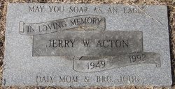 Jerry W Acton 