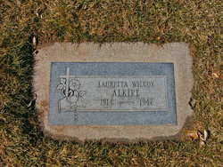 Lauretta <I>Wilcox</I> Alkire 
