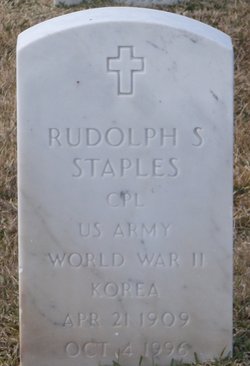 Rudolph S Staples 