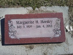 Marguerite <I>Hauerbach</I> Horsley 