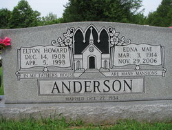 Edna M. <I>Burlison</I> Anderson 