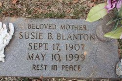 Susan “Susie” <I>Bledsoe</I> Blanton 