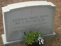 Katherine <I>Daniel</I> Burns 