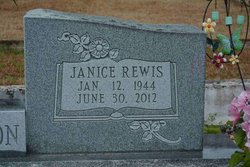 Janice <I>Rewis</I> Anderson 
