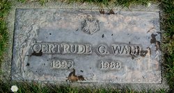 Gertrude Gladys <I>Goble</I> Wahl 