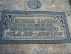 Fred Richard “Richard” Kapheim 