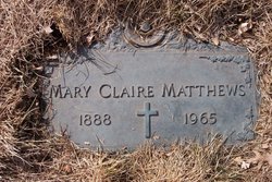 Mary Claire <I>Hughes</I> Matthews 