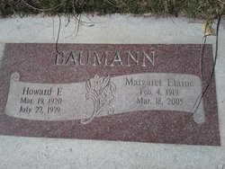 Margaret Elaine <I>Parker</I> Baumann 