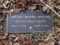Abigail <I>Moore</I> Haught 