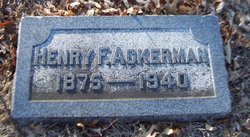 Henry Frederick Ackerman 