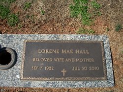 Lorene Mae Hall 