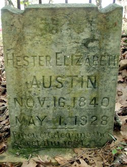 Hester Elizabeth <I>Cooper</I> Austin 