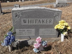 Wade Max “Mack” Whitaker 