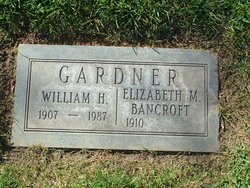 Elizabeth Mae <I>Bancroft</I> Gardner 
