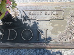 Betty <I>Buice</I> Brogdon 