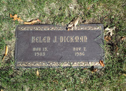 Helen J. <I>Anderson</I> Dickman 