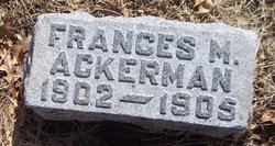 Frances M. Ackerman 