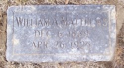 William A. Matthews 