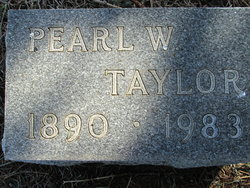 Pearl W <I>Wiest</I> Taylor 
