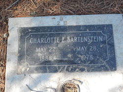 Charlotte Elizabeth <I>Hamilton</I> Bartenstein 