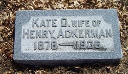 Catherina “Kate” <I>Ochs</I> Ackerman 