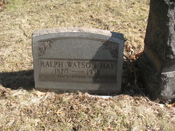 Ralph Watson Hay 
