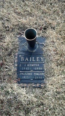 Pauline <I>Hager</I> Bailey 