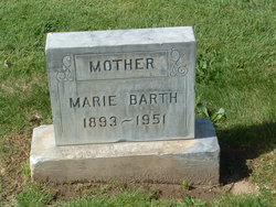 Marie Anna Margaret <I>Wolf</I> Barth 