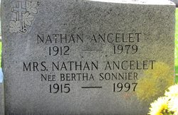 Bertha <I>Sonnier</I> Ancelet 