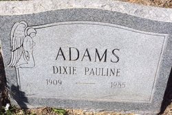 Dixie Pauline Adams 
