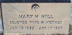 Mary E. <I>Heckel</I> Hill 