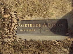 Gertrude Christine <I>Arthur</I> Dixon 