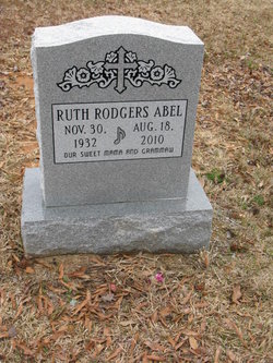 Ruth Jane <I>Rogers</I> Abel 