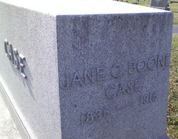 Jane Cora <I>Boone</I> Case 